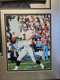 Daryle Lamonica "Raiders" Autographed Black Custom jersey frame outside size framed. JSA