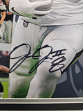 Josh Jacobs "Las Vegas Raiders" Autographed 16x20 photo Frame Beckett.