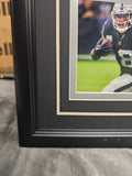 Josh Jacobs "Las Vegas Raiders" Autographed 16x20 photo Frame Beckett.