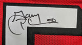 Gary Plummer "San Francisco 49ers" Autographed Red Throwback Jersey Custom Size XL. Beckett