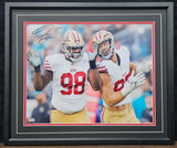 Javon Hargrave "San Francisco 49ers" Autographed 16x20 photo Frame Beckett