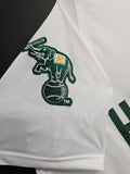 Rickey Henderson "Oakland Athletics" Autographed white jersey framed. JSA