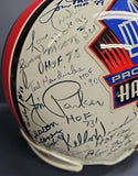 MIKE DITKA, PAUL HORNUG, DICK BUTKUS Autographed 44 HOF Full Size Replica Helmet. Beckett