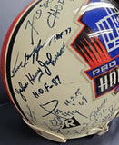 OTTO GRAHAM, GENE UPSHAW, HOWIE Autographed 33 HALL of FAME F/S PROLINE. BECKETT