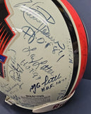 OTTO GRAHAM, GENE UPSHAW, HOWIE Autographed 33 HALL of FAME F/S PROLINE. BECKETT