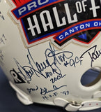 BART STARR, BUTKUS, RANDY WHITE, CHUCK NOLL Signed HALL OF FAME F/S Helmet. BECKETT
