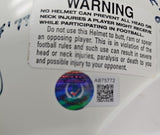 BART STARR, BUTKUS, RANDY WHITE, CHUCK NOLL Signed HALL OF FAME F/S Helmet. BECKETT