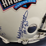 SANDERS, Jim Brown SIMPSON Autographed 12 RUNNING BACKS HOF Proline Full Size Helmet. BECKETT
