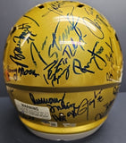 SANDERS, DITKA, MANNING, MONTANA Autographed 100 NFL Full Size Speed Replica. BECKETT