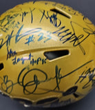 SANDERS, DITKA, MANNING, MONTANA Autographed 100 NFL Full Size Speed Replica. BECKETT