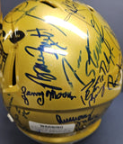 SANDERS, DITKA, MANNING, MONTANA Autographed 100 NFL Full Size Speed Replica. BECKETT