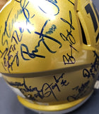 SANDERS, DITKA, MANNING, MONTANA Autographed 100 NFL Full Size Speed Replica. BECKETT