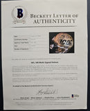 SANDERS, DITKA, MANNING, MONTANA Autographed 100 NFL Full Size Speed Replica. BECKETT