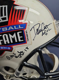 BUTKUS, GREENE, BRADSHAW, HARRIS Autographed 27 HOF Proline Riddell Full Size Helmet. BECKETT