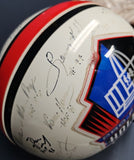 BUTKUS, GREENE, BRADSHAW, HARRIS Autographed 27 HOF Proline Riddell Full Size Helmet. BECKETT