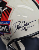 BUTKUS, GREENE, BRADSHAW, HARRIS Autographed 27 HOF Proline Riddell Full Size Helmet. BECKETT