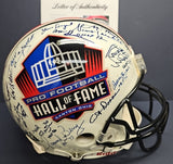DON SHULA, DAN FOUTS, OTTO GRAHAM Autographed 39 HOF Proline Full Size Riddell Helmet. PSA/DNA