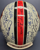DON SHULA, DAN FOUTS, OTTO GRAHAM Autographed 39 HOF Proline Full Size Riddell Helmet. PSA/DNA