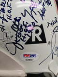 DON SHULA, DAN FOUTS, OTTO GRAHAM Autographed 39 HOF Proline Full Size Riddell Helmet. PSA/DNA