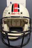 DICK BUTKUS, MIKE DITKA, CHUCK NOLL Autographed 20 Hall of Fame Proline Riddell Full Size Helmet. BECKETT