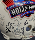 DICK BUTKUS, MIKE DITKA, CHUCK NOLL Autographed 20 Hall of Fame Proline Riddell Full Size Helmet. BECKETT