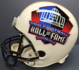 JOHNNY UNITAS, JOE MONTANA, JOHN ELWAY, BART STARR Autographed Hall of Fame Full Size Replica Helmet. PSA/DNA