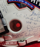 BART STARR, DON SHULA, BOB GRIESE Autographed 43 HOF Proline Full Size Helmet. BECKETT