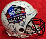 BARRY SANDERS, EMMITT SMITH, DEION SANDERS, JERRY RICE 32 HOF Proline Full Size Helmet. BECKETT