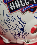 BARRY SANDERS, EMMITT SMITH, DEION SANDERS, JERRY RICE 32 HOF Proline Full Size Helmet. BECKETT