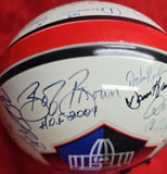 BARRY SANDERS, EMMITT SMITH, DEION SANDERS, JERRY RICE 32 HOF Proline Full Size Helmet. BECKETT