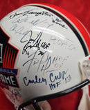 BARRY SANDERS, EMMITT SMITH, DEION SANDERS, JERRY RICE 32 HOF Proline Full Size Helmet. BECKETT