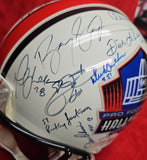 BARRY SANDERS, EMMITT SMITH, DEION SANDERS, JERRY RICE 32 HOF Proline Full Size Helmet. BECKETT