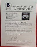 BARRY SANDERS, EMMITT SMITH, DEION SANDERS, JERRY RICE 32 HOF Proline Full Size Helmet. BECKETT