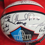 TERRELL DAVIS, BOB LILLY, DAN FOUTS, DAVE WILCOX Autographed 26 HOF Replica Full Size Helmet. BECKETT