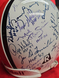 JIM BROWN, AIKMAN, BLANDA, ELWAY Autographed 59 HOF PROLINE Full Size Helmet. BECKETT