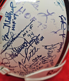 JIM BROWN, AIKMAN, BLANDA, ELWAY Autographed 59 HOF PROLINE Full Size Helmet. BECKETT