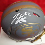 Patrick Willis Autographed San Francisco 49ers SLATE Riddell Speed Mini Helmet. Beckett