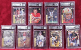 Joe Montana San Francisco 49ers Autographed 44 Card Set Super Leader Mint 10. Beckett