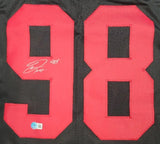 Javon Hargrave "San Francisco 49ers" Custom Jersey size XL. Beckett Authentication