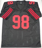 Javon Hargrave "San Francisco 49ers" Custom Jersey size XL. Beckett Authentication