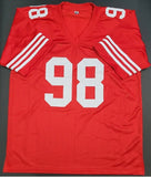 Javon Hargrave "San Francisco 49ers" Custom Jersey size XL. Beckett Authentication