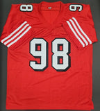 Javon Hargrave "San Francisco 49ers" Custom Jersey size XL. Beckett Authentication