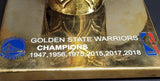 Draymond Green "Golden State Warriors" Autographed Replica NBA Trophy. Beckett Authentication