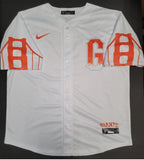 Brandon Crawford "San Francisco Giants" autographed white Jersey size XL. JSA Authentication