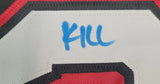 Ari Lehman aka Jason Autographed Friday the 13th Hockey Jersey black & red size XL. JSA Authentication