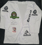 ROYCE GRACIE Signed Autographed UFC PRIDE MMA Legend JUI JITSU Gi Custom. JSA