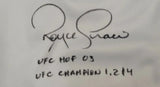 ROYCE GRACIE Signed Autographed UFC PRIDE MMA Legend JUI JITSU Gi Custom. JSA