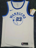 Draymond Green "Golden State Warriors" Autographed White NIKE Hardwood Swingman size XL. JSA