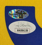 Draymond Green "Golden State Warriors" Autographed Yellow NIKE Swingman size XL. JSA