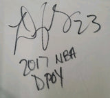 Draymond Green "Golden State Warriors" Autographed White Hardwood NIKE Swingman size XL. JSA